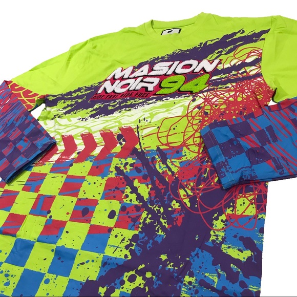 Men’s “Moto Club” Long sleeve tee. S, M, L, and XL - Picture 3 of 5